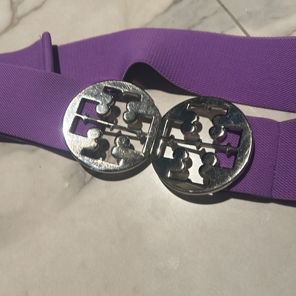 Authentic Tory Burch, rare purple belt adjustable - Picture 7 of 7